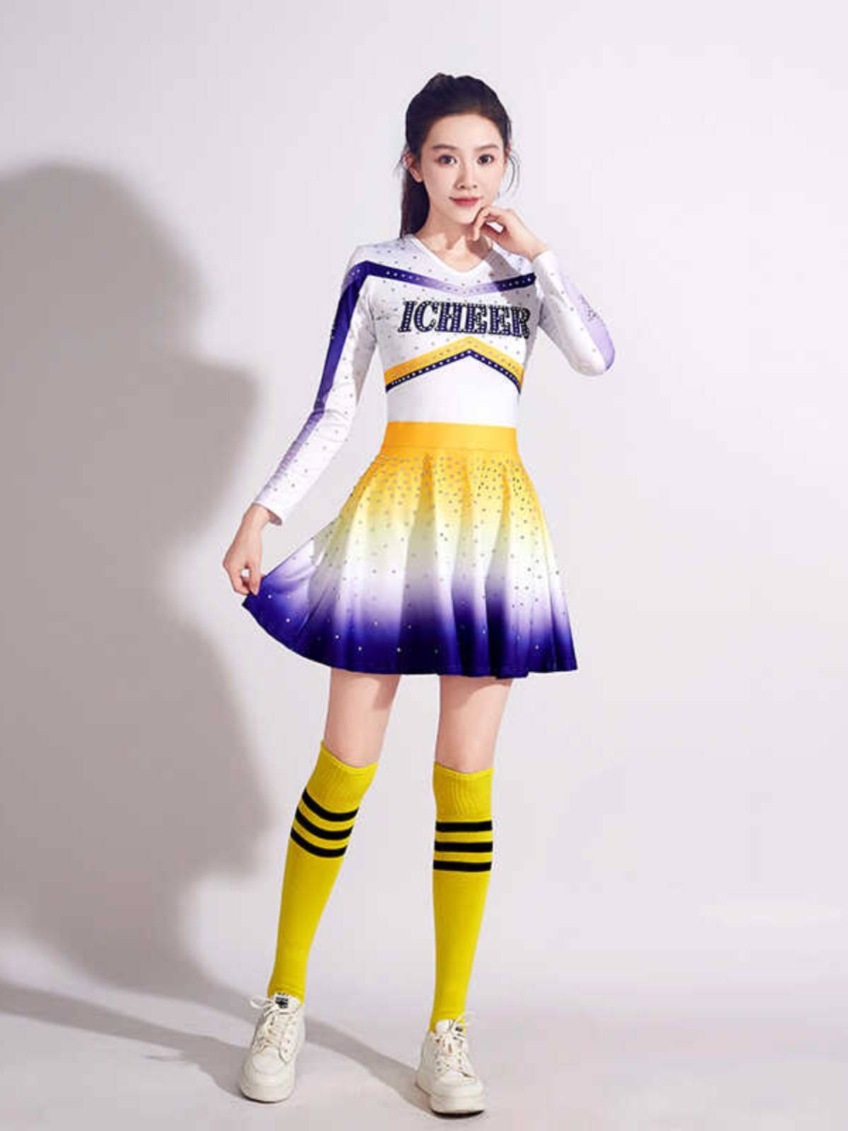 La La Fuck Competition Female Adult Lara Team Clothing Fuck Fuck Performance Service Student Games Opening Ceremony Set
