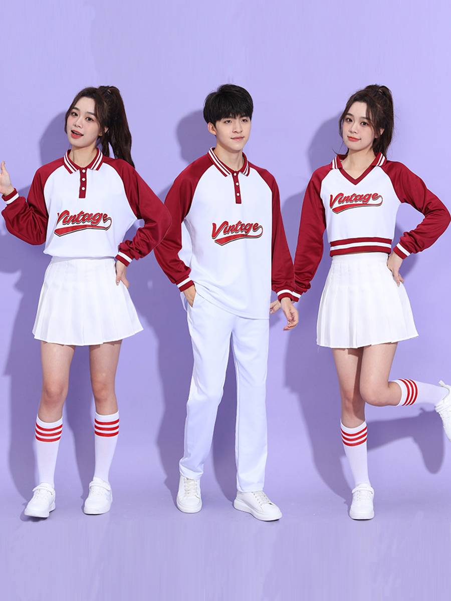 Student group La La Rubing performance service Lala team's gymnastics sports meeting opening ceremony annual meeting men's and women's performance clothing