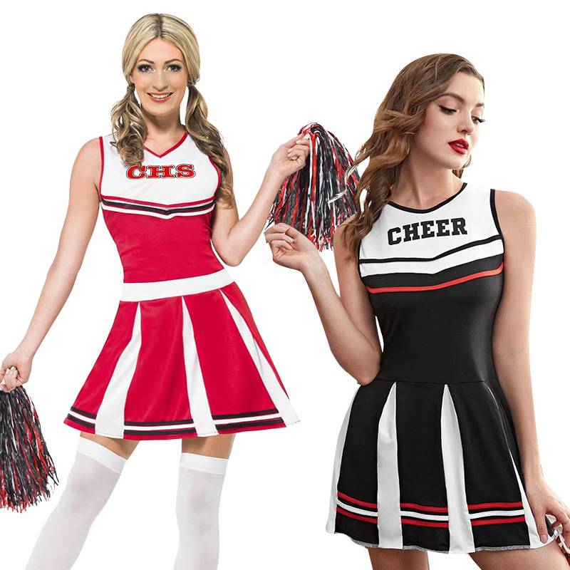 European and American cheerleading team clothes Jianmei stage performance role -playing game service women's group dance skirt