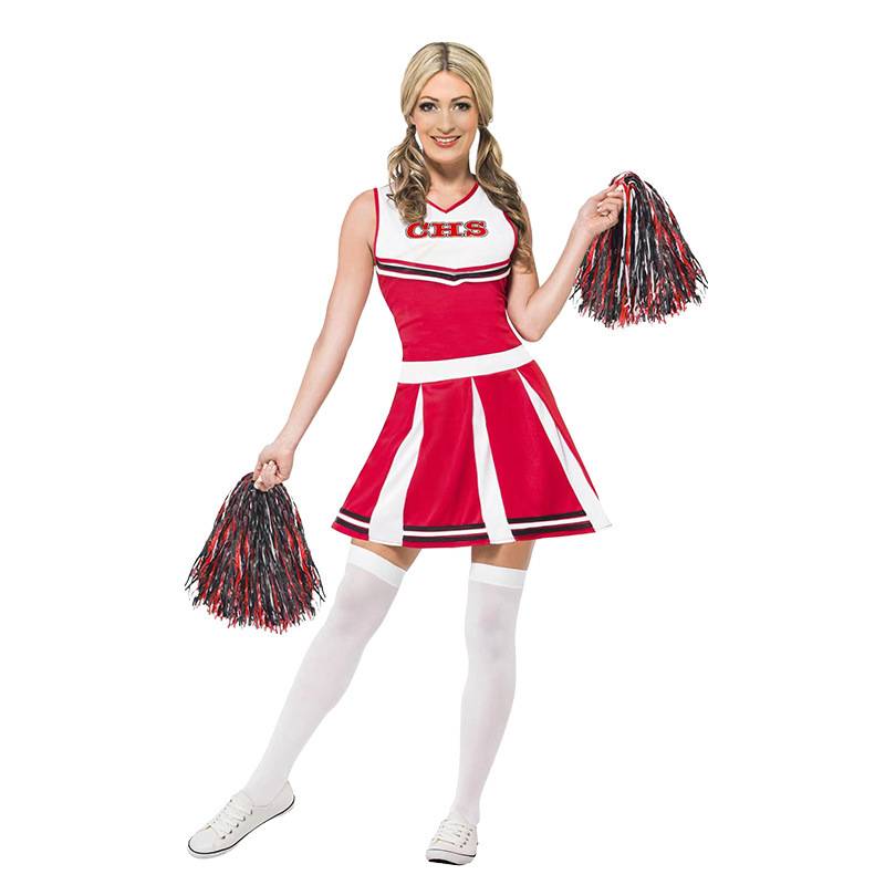 European and American cheerleading team clothes Jianmei stage performance role -playing game service women's group dance skirt