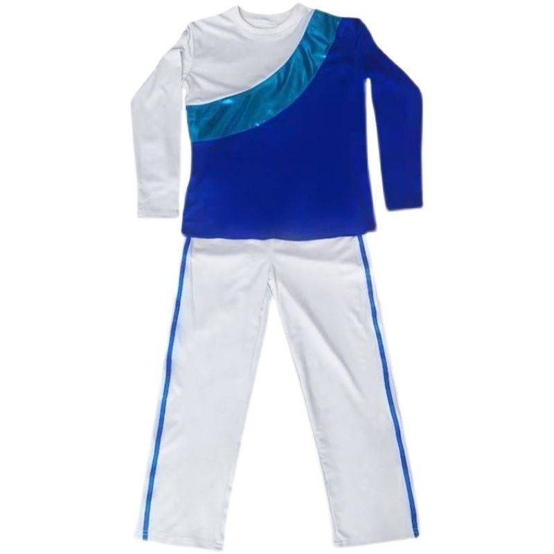New primary school student radio gymnastics clothing middle school student sports contests, clothing children's group bodybuilding exercises