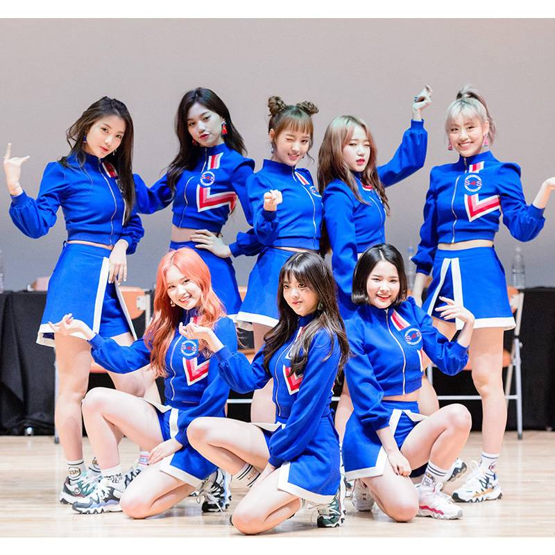 New Korean Women's Group Wekimeki Sir Dance Performance Service Student Games La La Raoming Aesthetic Dance Dance