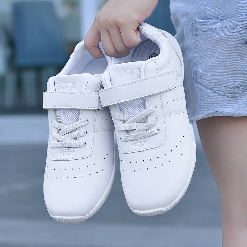 Yingrui Children's Bodybuilding Shoes La La Fuck Shoes Auction Bodybuilding Shoes Training Shoes Special Shoes White Dance Shoes
