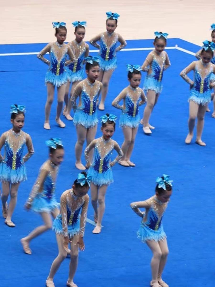Lala team clothing children's performance service cheerleading dance competition uniform sports show gymnastics performance service jazz dance
