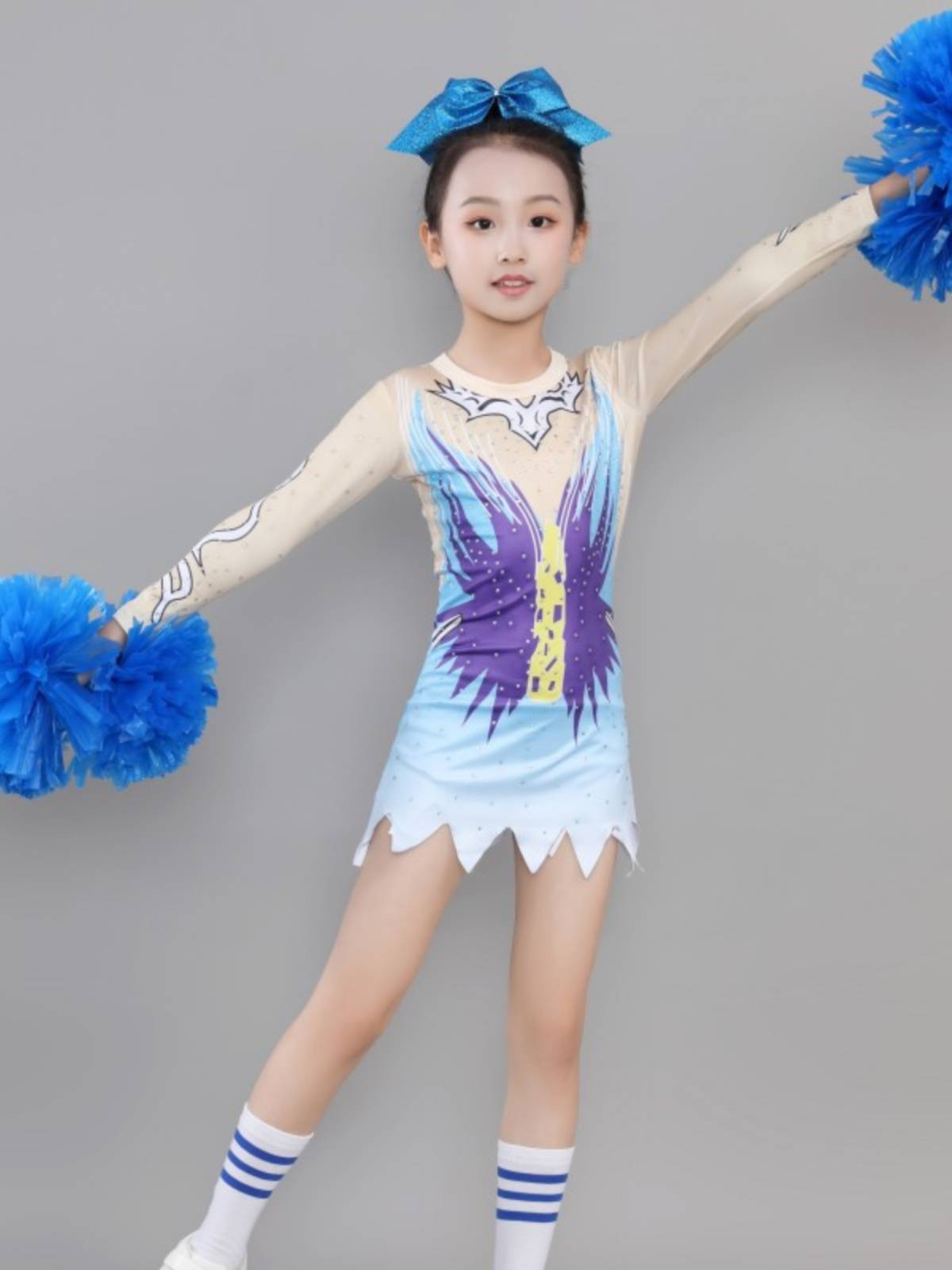 Lala team clothing children's performance service cheerleading dance competition uniform sports show gymnastics performance service jazz dance