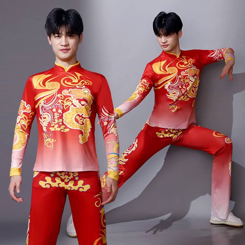 New model la las, gabbon, clothing performance clothing men's clothing and women's game uniforms China style square sports exercise exercise exercise
