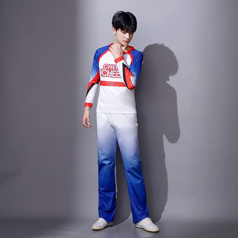 La La Fuck Fuck Fuck New Sleeve Campus Primary and Middle School Student Lara Team Customized Men and Women's Gymnastics Clothes Performance Services