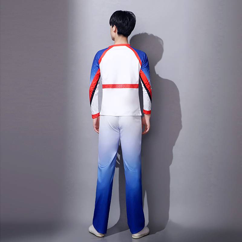 La La Fuck Fuck Fuck New Sleeve Campus Primary and Middle School Student Lara Team Customized Men and Women's Gymnastics Clothes Performance Services