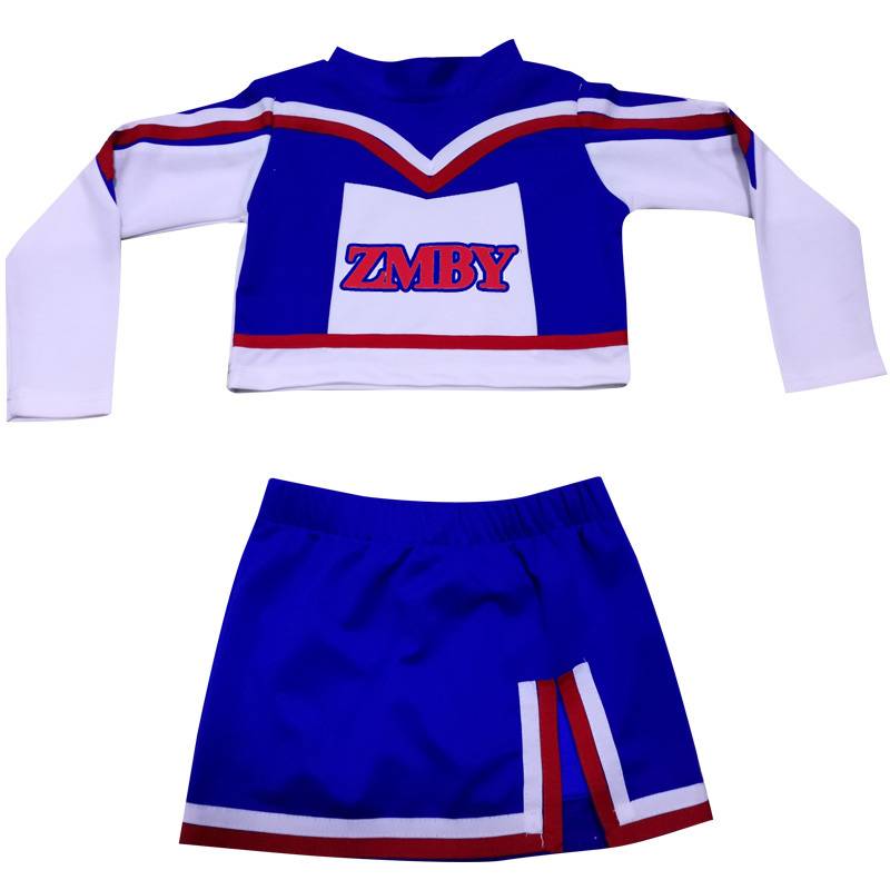 Children's cheerleading team clothing laara performance service primary and secondary school sports party group gymnastics girls