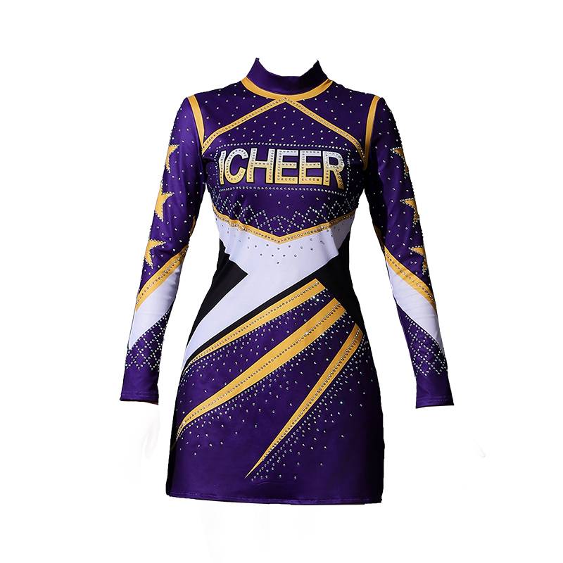 Customized Lala Fuck Dance La La Team clothes competitive fitness exercise clothing gymnastics performance service female students 2024 new