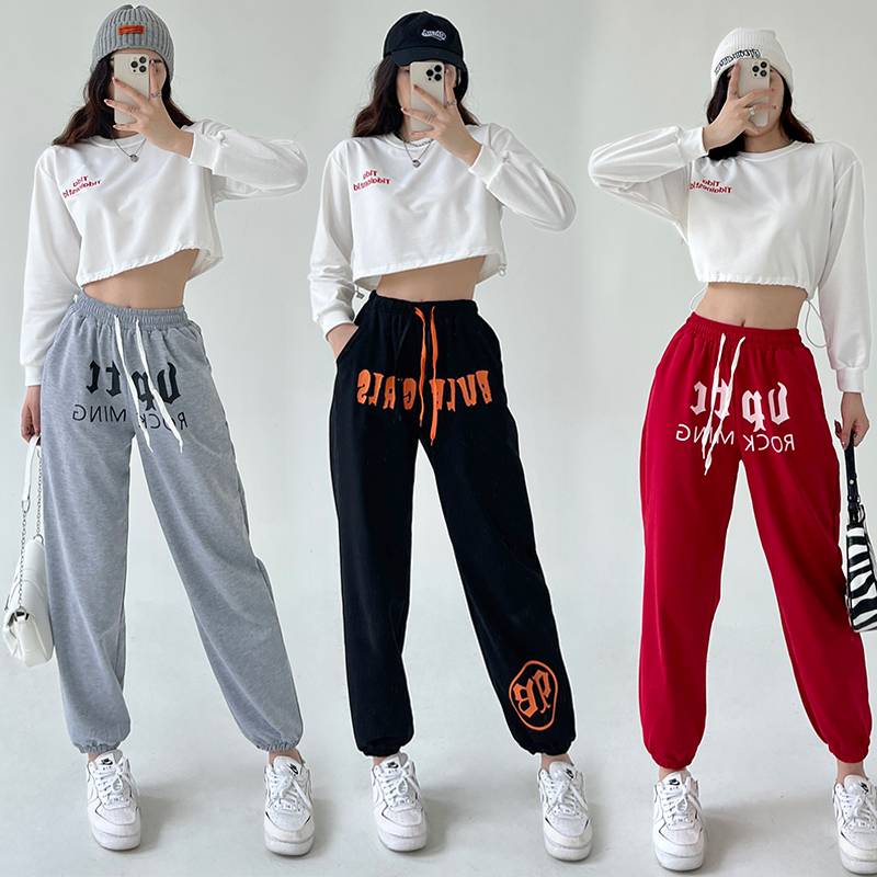 JAZZ hip -hop suit jazz dance performance clothing Korean dance girl group student gymnastics on clothes dancing pants autumn