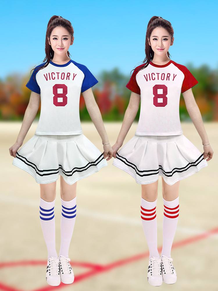 Children's cheerleading elementary school student La La Raoming performance clothing and gymnastics dance performance team uniform