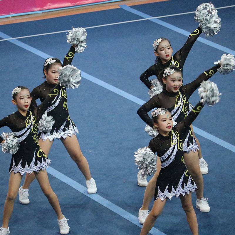 Custom labon performance clothing, cheerleader clothing, gymnastics clothing set adult new 21 female men