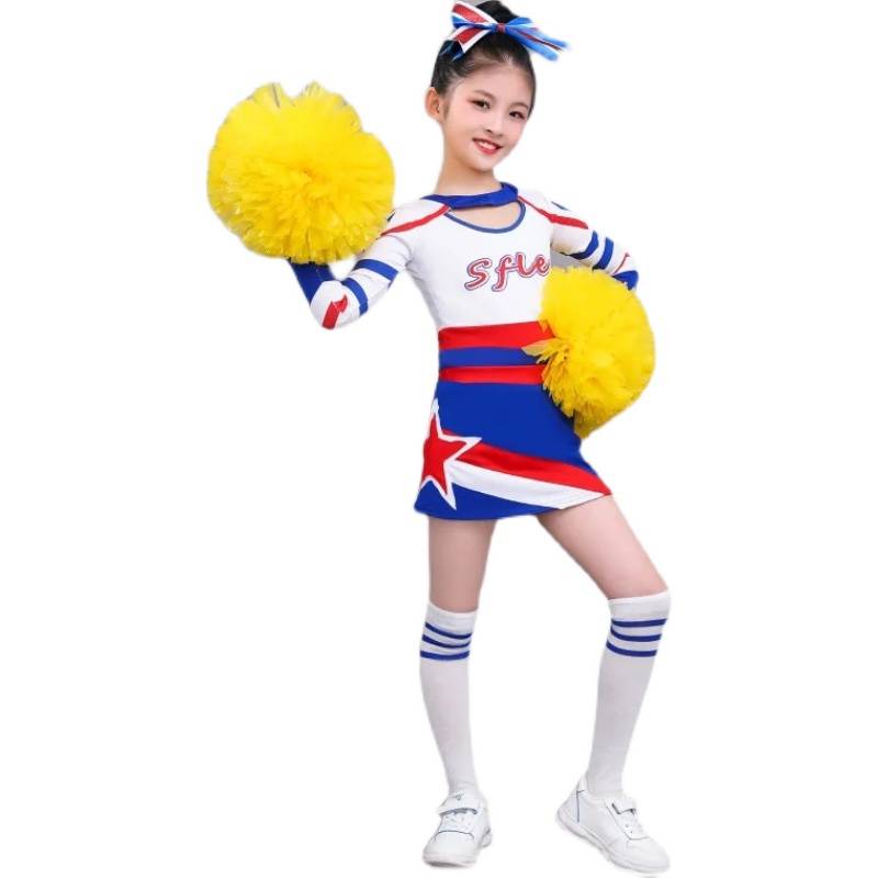 Children's La La Fuck Fuck Competition Performance Clothing Primary and Middle School Students Men and Women Lara Team clothes adult Athletic Fuck Clothing