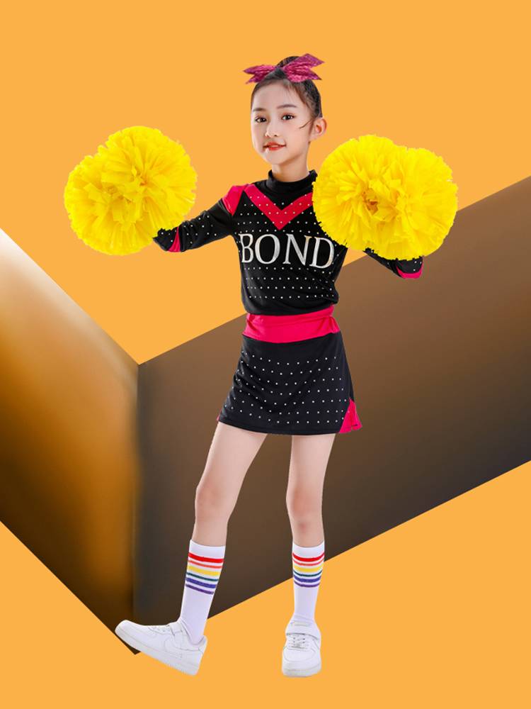 Performance service children's cheerleading team performance service team fitness exercise sports meeting football baby competition group gymnastics