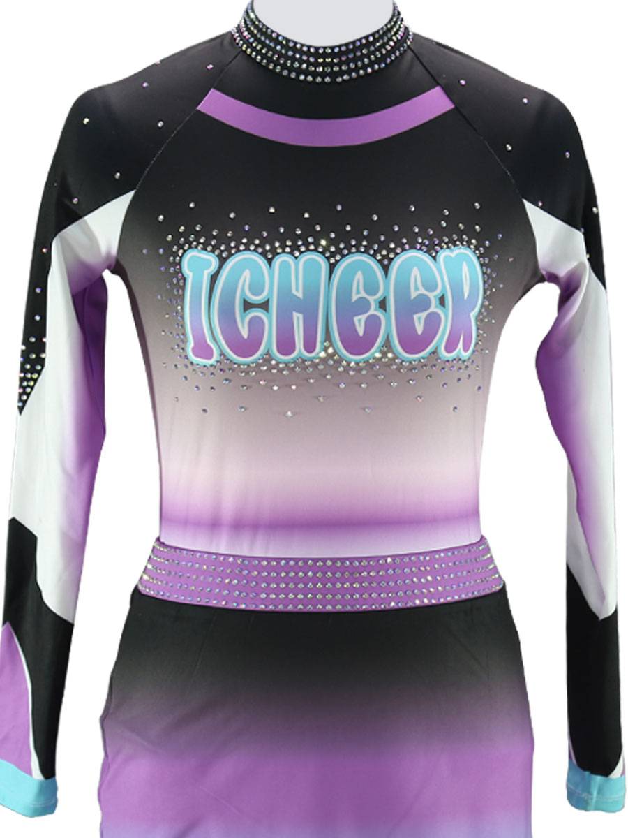 Falling in love with professional custom competition cheerleading clothing football baby gymnastics training service