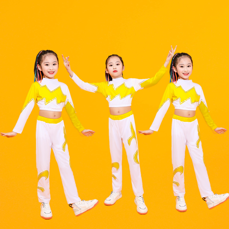 La La Fukura Children's Fitness Competition Dance Dance Fuck Fuck Fortune Congress Pants Broadcasting Gymnastics La Team Uniform