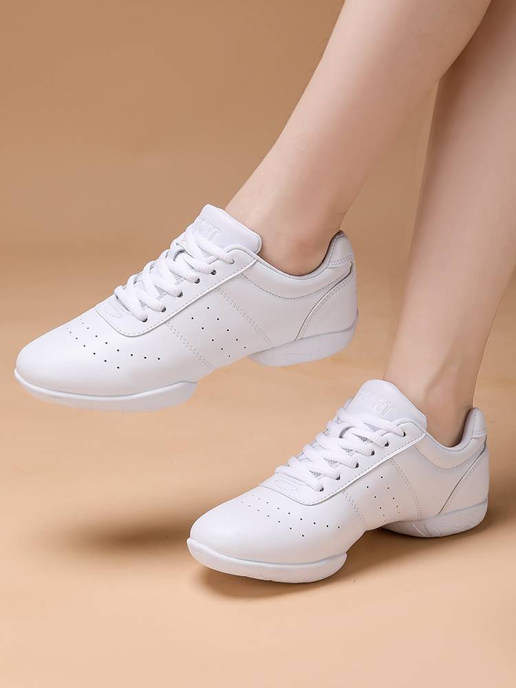 Competitive Jianmei Shoes Student White Fitness Shoes Sports Sports Shoes Fuck Fuck Female Training Competition Shoes Soft Sole Children