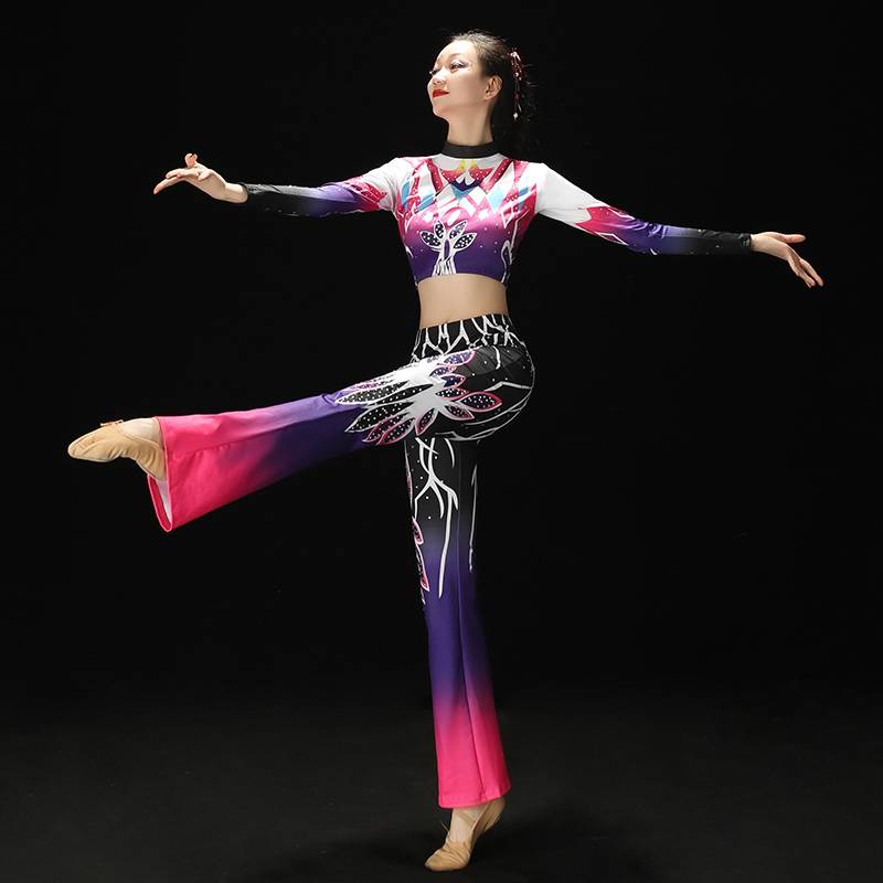 Athletic Gygmaker Clothing Fitness Performance Server Competition Aerobic Dance Dance Costume Art Test Gymnastics Watches Performing Adults