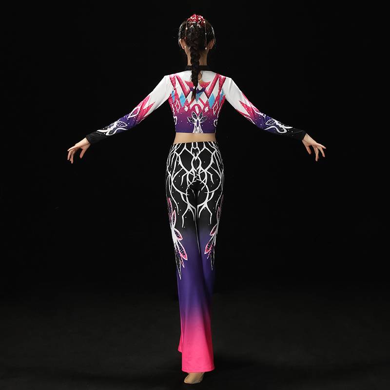 Athletic Gygmaker Clothing Fitness Performance Server Competition Aerobic Dance Dance Costume Art Test Gymnastics Watches Performing Adults
