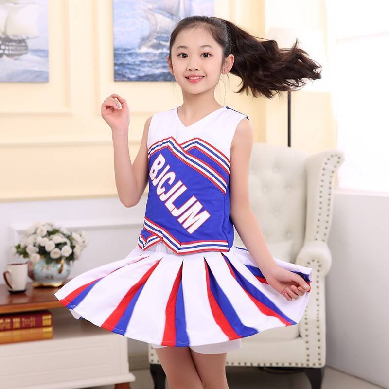 Children La Raoming performances fitness gymnastics elementary and middle school student sports meeting kindergarten group dance performance clothing