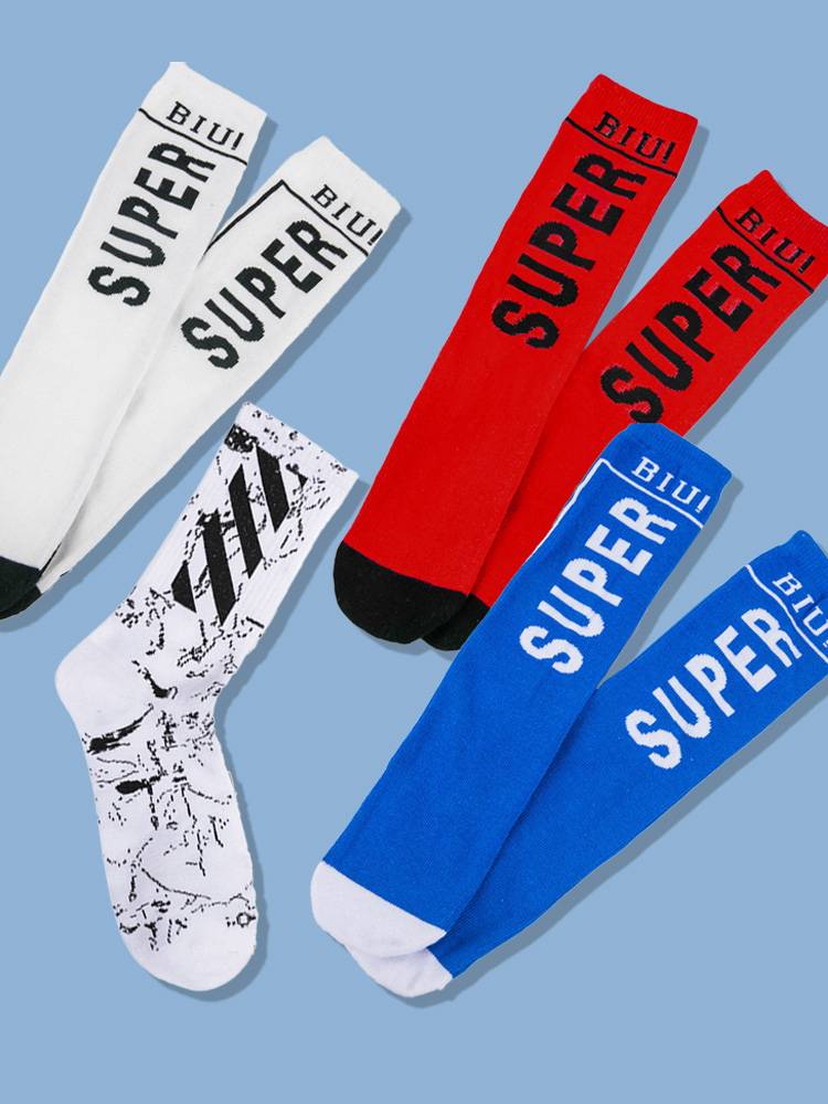 Holiday performance student la la gye gymnastics basketball baseball bunker over -the -knee sock socks football socks hairband