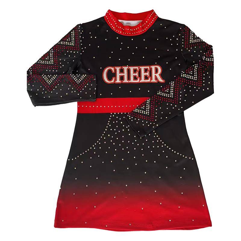 Custom cheerleading competition clothing fitting clothing suit men and women cheerle team student sports meeting opening ceremony clothing