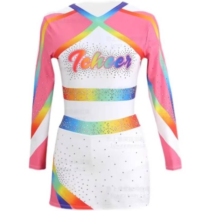 La La Team clothing girls and children performing clothes la lam carager dance competition uniform sports performance service