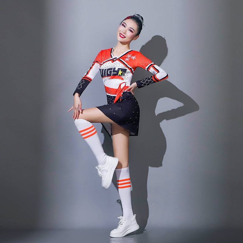 La La Rubing Competition Female Gao Beauty Dance Professional Lala Team Performance Service Group Adult Gymnastics Competitive Clothing