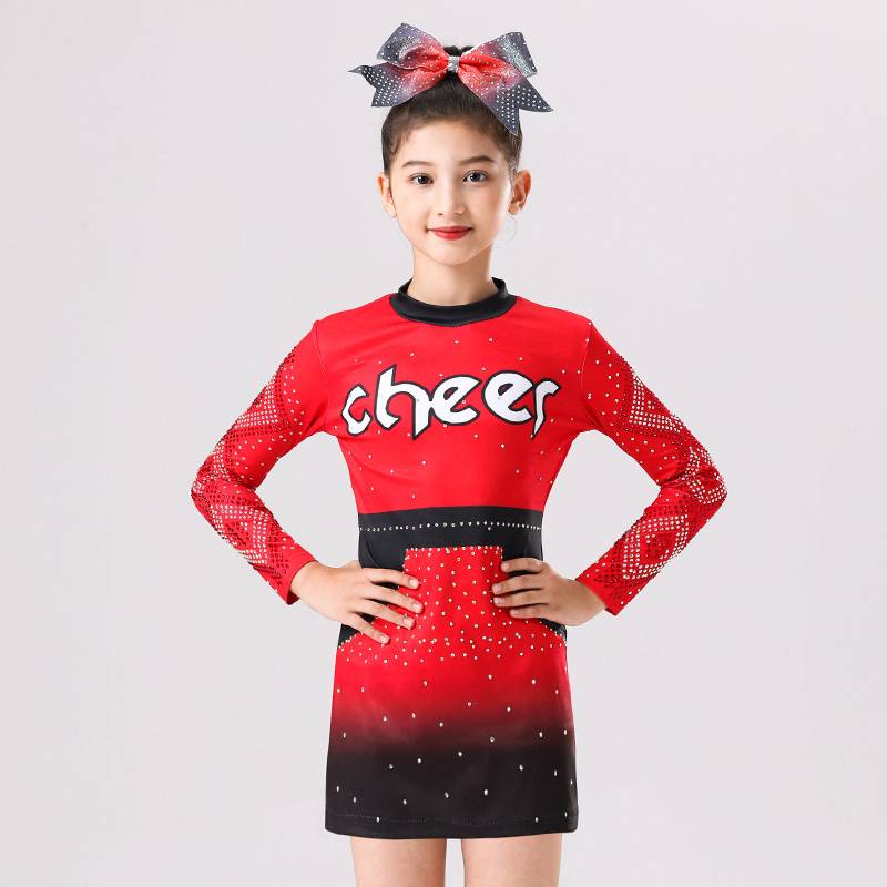 La La Rubing Competition Children's La La Team Performance Services Gymnobes Clothing Set Competitive Female Dance Service