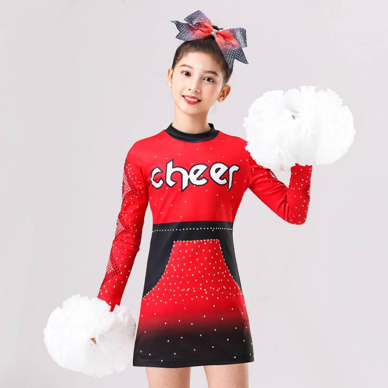 La La Rubing Competition Children's La La Team Performance Services Gymnobes Clothing Set Competitive Female Dance Service