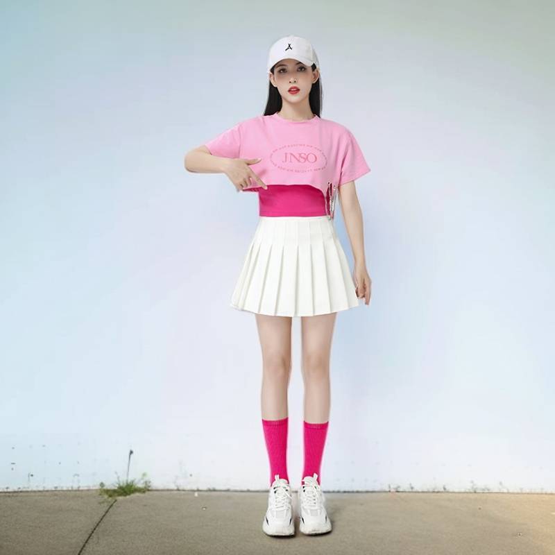 New adult jazz dance clothing Jazz sexy dancing set Korean dance female group gymnastics cheerleading performance