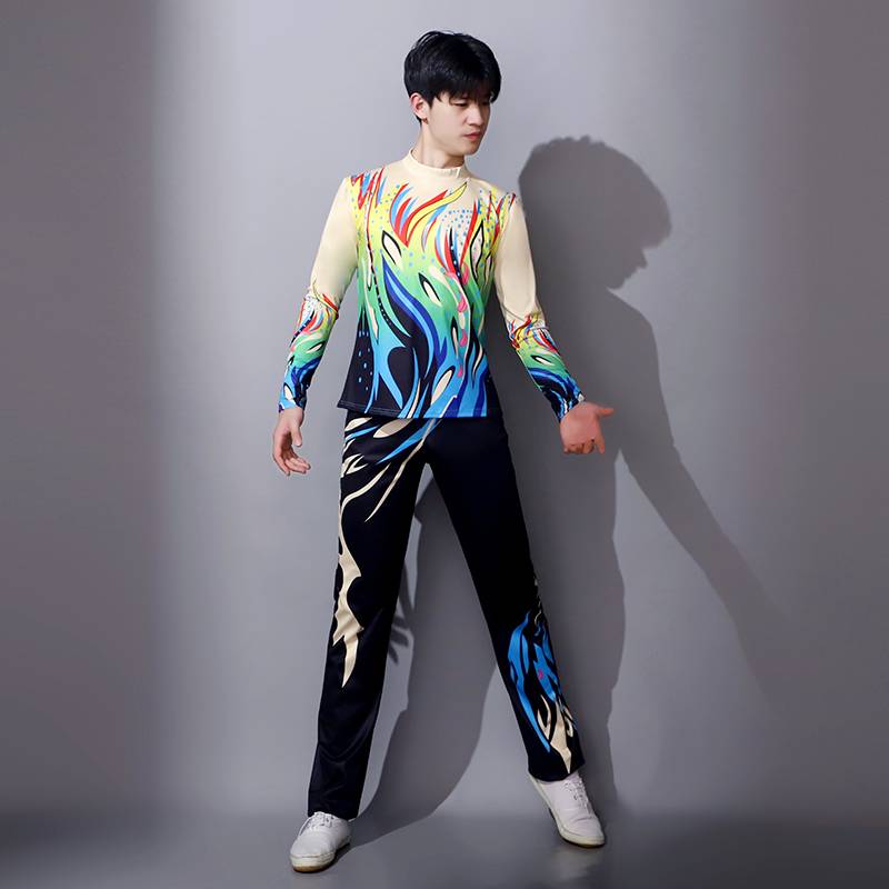 Popular Athletic Competition Fitness Dance Performance Clothing Men's Women's Plaza Bodybuilding Gymnastics La La La Mao La Fuck Performance Service