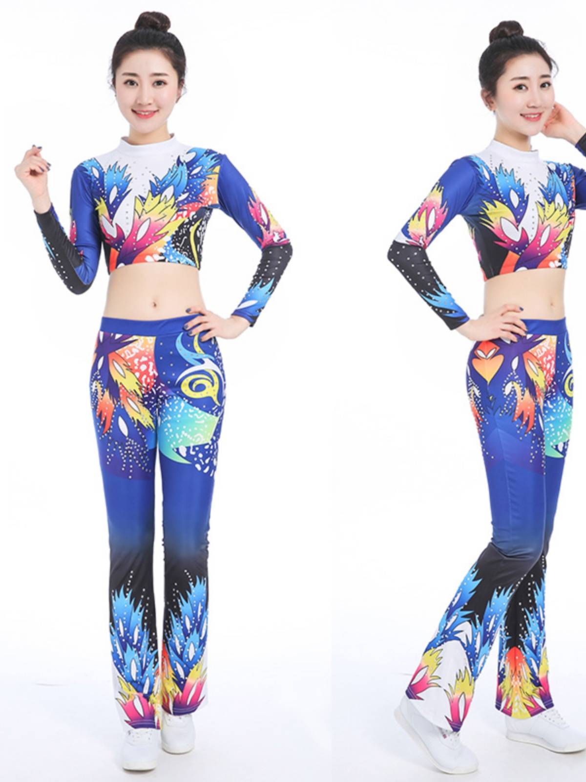 New gymnastics performance clothing performance service rental competition uniform primary and secondary school La la la fucking cheerleading team leasing