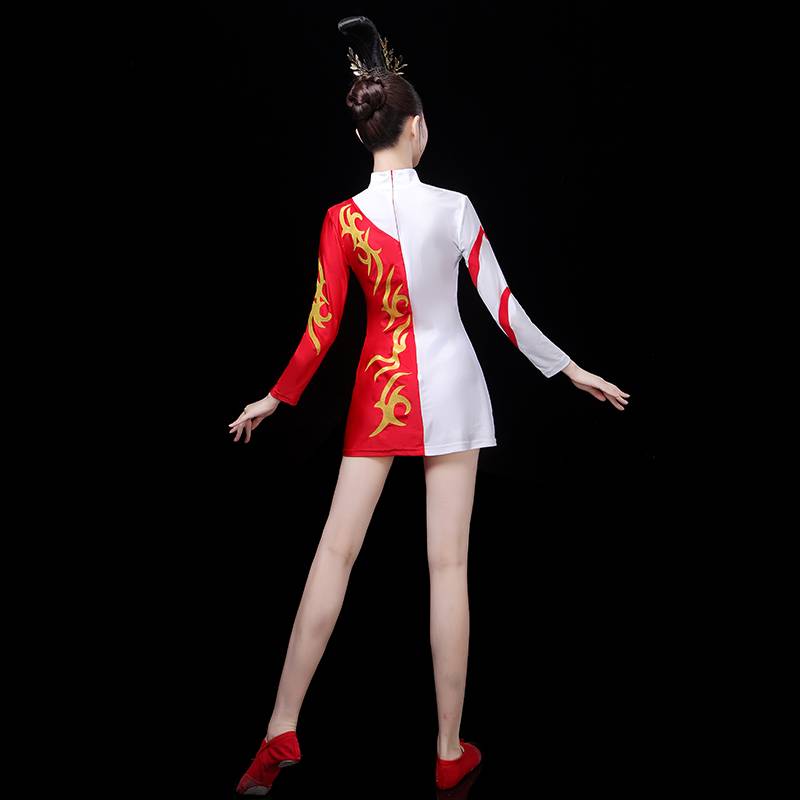 La La team clothing women's suite group sports meeting fitness exercise fitness fuck competition clothing modern dance performance clothing