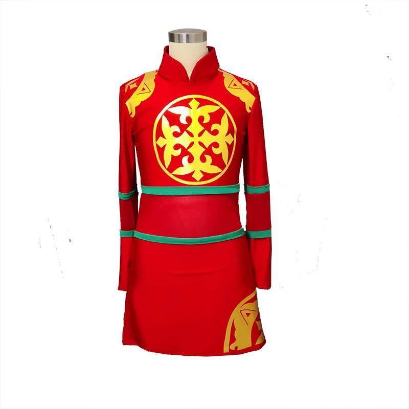 Winter Children La La Fuck Fuck Fuck Fuck Fuck Lear Team Fedry Fuck Competition Performing Chinese Wind Men and Women Adults Long Sleeve