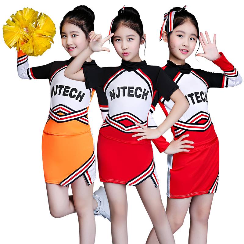 Customized professional cheerleader competition service men's and women's group art gymnastics dance service health beauty Lala performance service