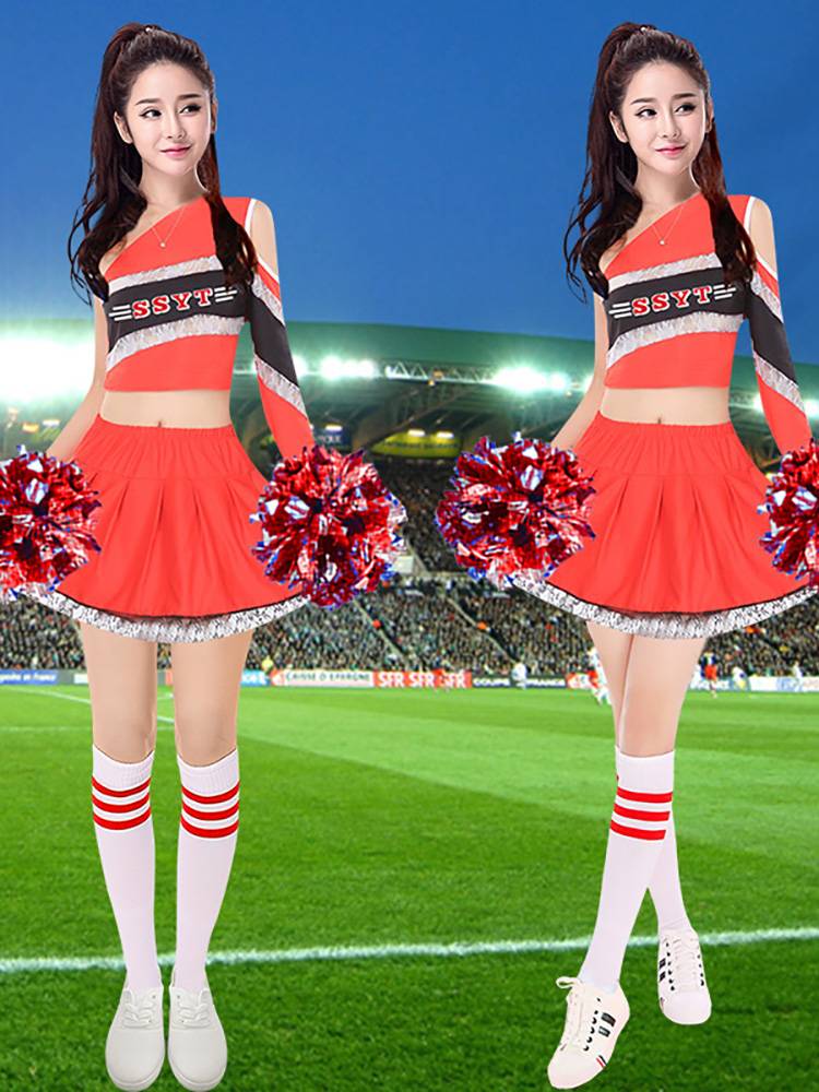 Adult cheerleader performance service student games Lala team La La cheerleading and fuck group dance performance service girl