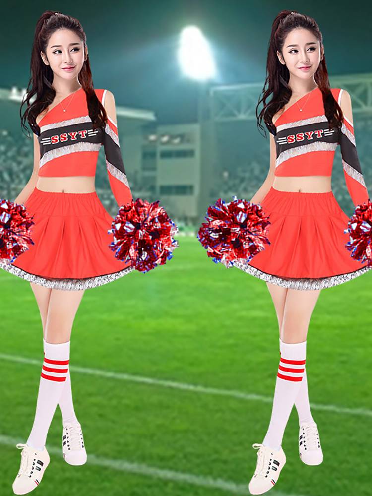 Adult cheerleader performance service student games Lala team La La cheerleading and fuck group dance performance service girl