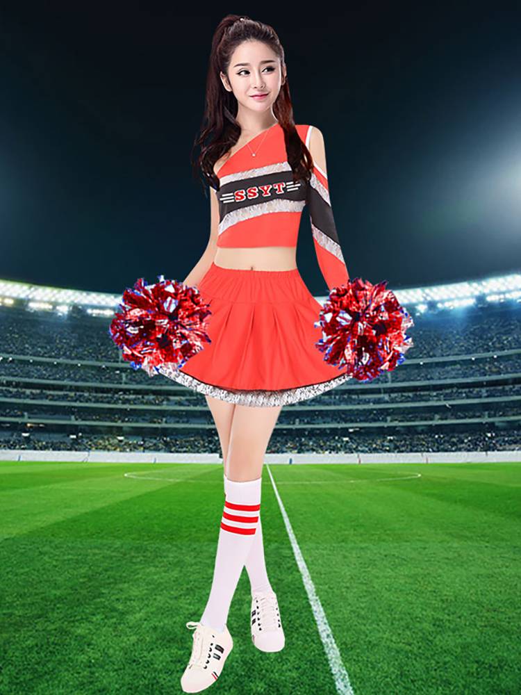 Adult cheerleader performance service student games Lala team La La cheerleading and fuck group dance performance service girl