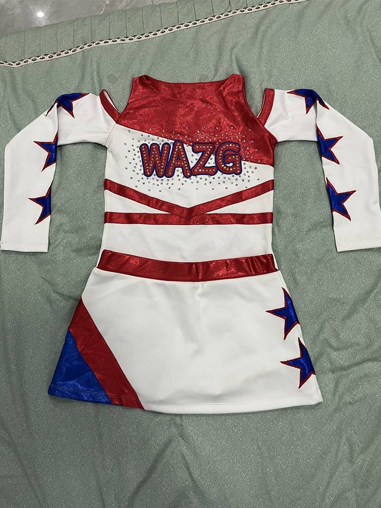 New professional cheerleader clothing children's Lara fuck competition performance service female gymnastics gymnastics dance performance service