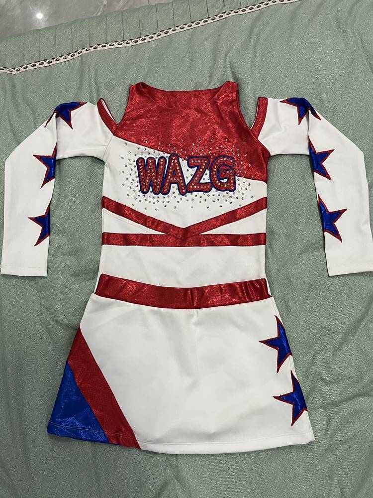 New professional cheerleader clothing children's Lara fuck competition performance service female gymnastics gymnastics dance performance service