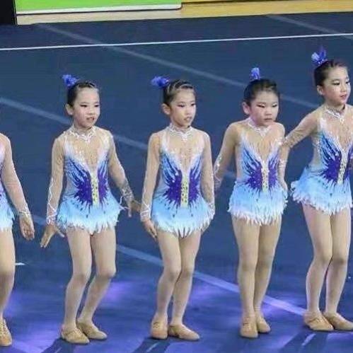 Children's Dance Performance Service La La Fuck Performance Games Fuck Fuck Campus Campus Youth Vitality Chinese Style