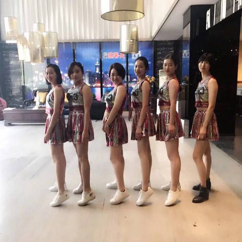 Annual Meeting, Jazz Modern Street Dance Practice Service Group, Jazz La La Team Bodybuilding Sequenant Performance Clothing