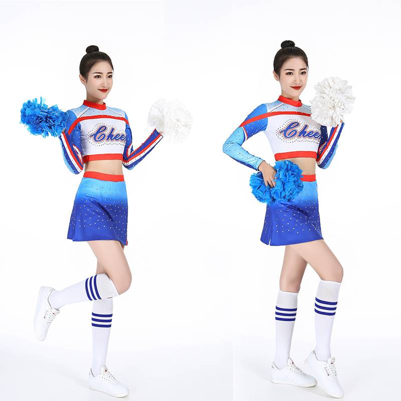 Primary and secondary school students cheerleading performance clothing La La exercise service Lala team Volkswagen aerobics clothing