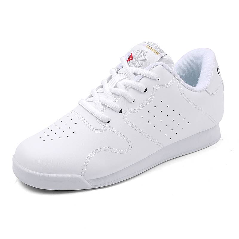 Competitive Jianmei Shoes Female Skills Comfortable La Raid Fuck Dance Shoes Children's Training Competition Little White Shoes Gymnastics Shoes