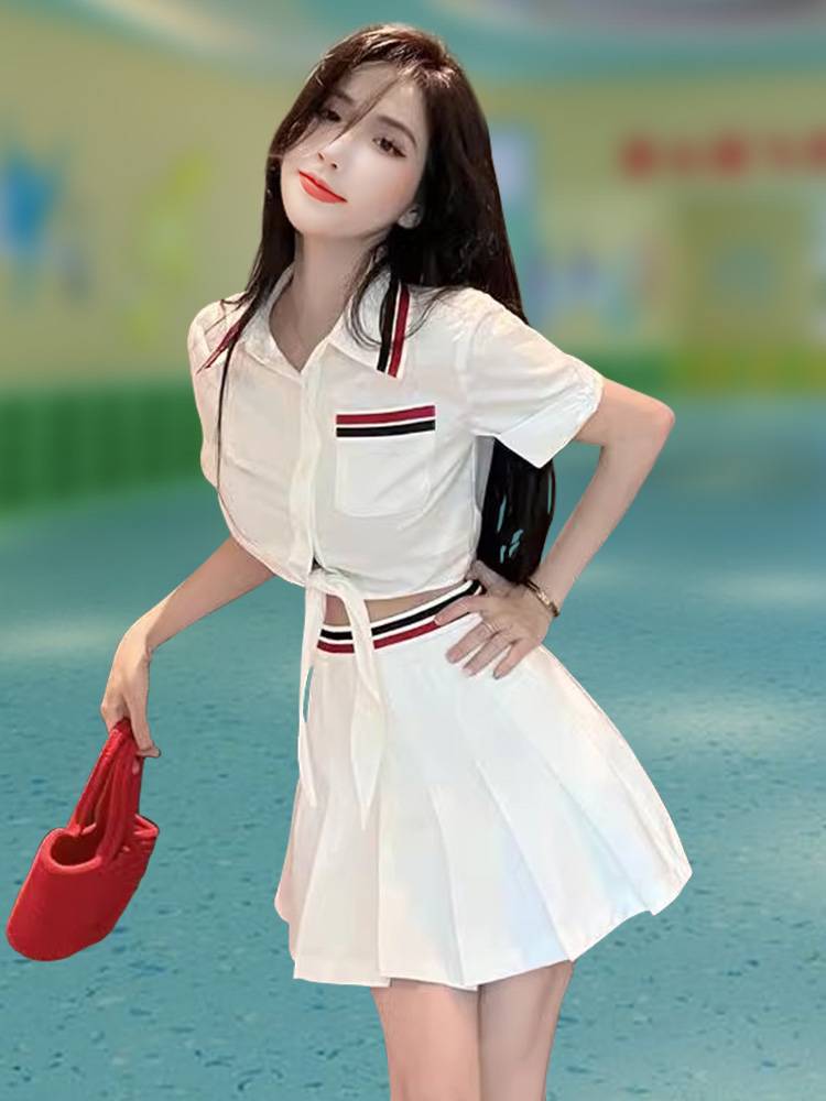 Summer Fashion and Lovely Shirt Office Set College Student Games opening