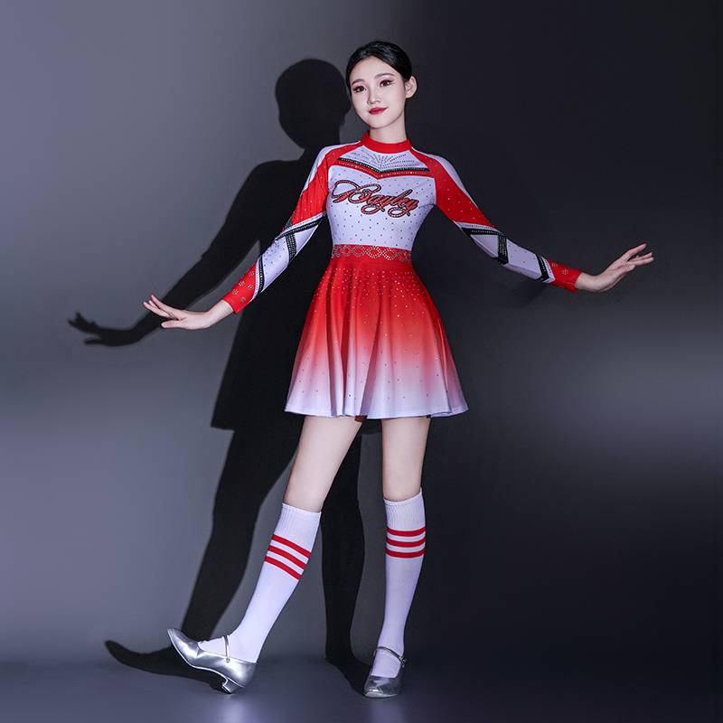 La La Rubing Competition Female Gao Beauty Dance Professional Lala Team Performance Service Group Adult Gymnastics Performance Clothing