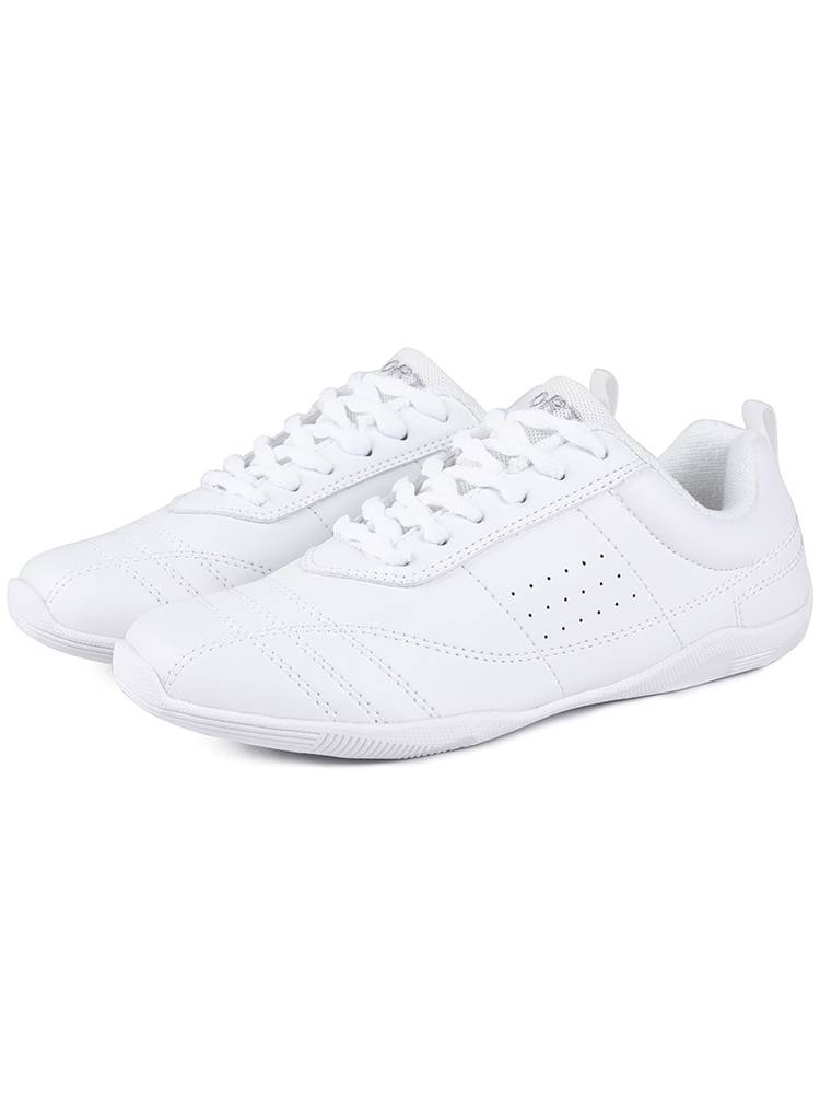 Competitive Hengmei Shoes La La Team Competition Special Shoes White Fitness Shoes Soft Waves Children La La La Raispona Training Shoes