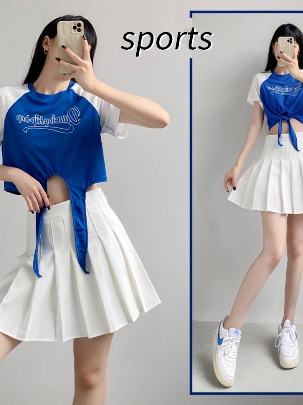 JAZZ hip -hop suit jazz dance performance clothing Korean dance girl group student fitness exercise on clothes dancing pants summer